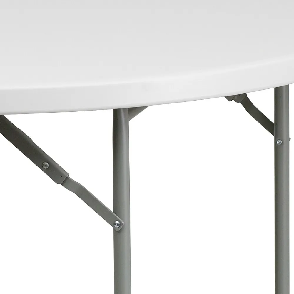 Folding Tables*Flash Furniture Kathryn Folding Table, 48" x 48", Granite White (RB48R)
