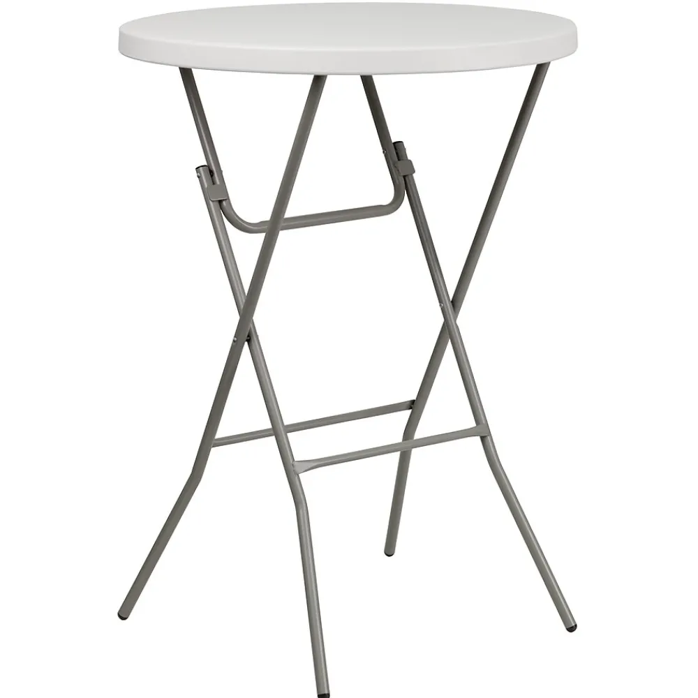 Folding Tables*Flash Furniture Kathryn Folding Table, 31.5" x 31.5", Granite White (RB32RBARGW)