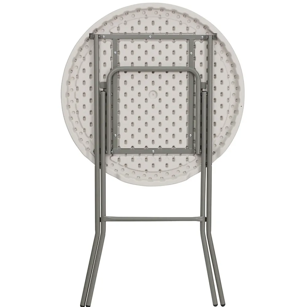 Folding Tables*Flash Furniture Kathryn Folding Table, 31.5" x 31.5", Granite White (RB32RBARGW)