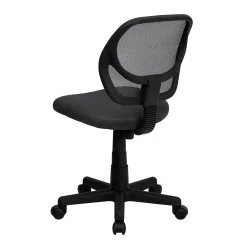 Office Chairs*Flash Furniture Neri Armless Ergonomic Mesh Swivel Low Back Task Office Chair, Gray (WA3074GY)
