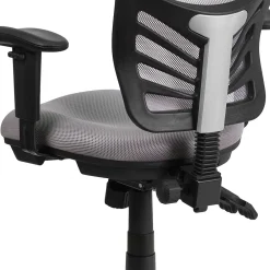 Ergonomic Chairs*Flash Furniture Nicholas Ergonomic Mesh Swivel Mid-Back Multifunction Executive Office Chair, (HL0001GY) Gray