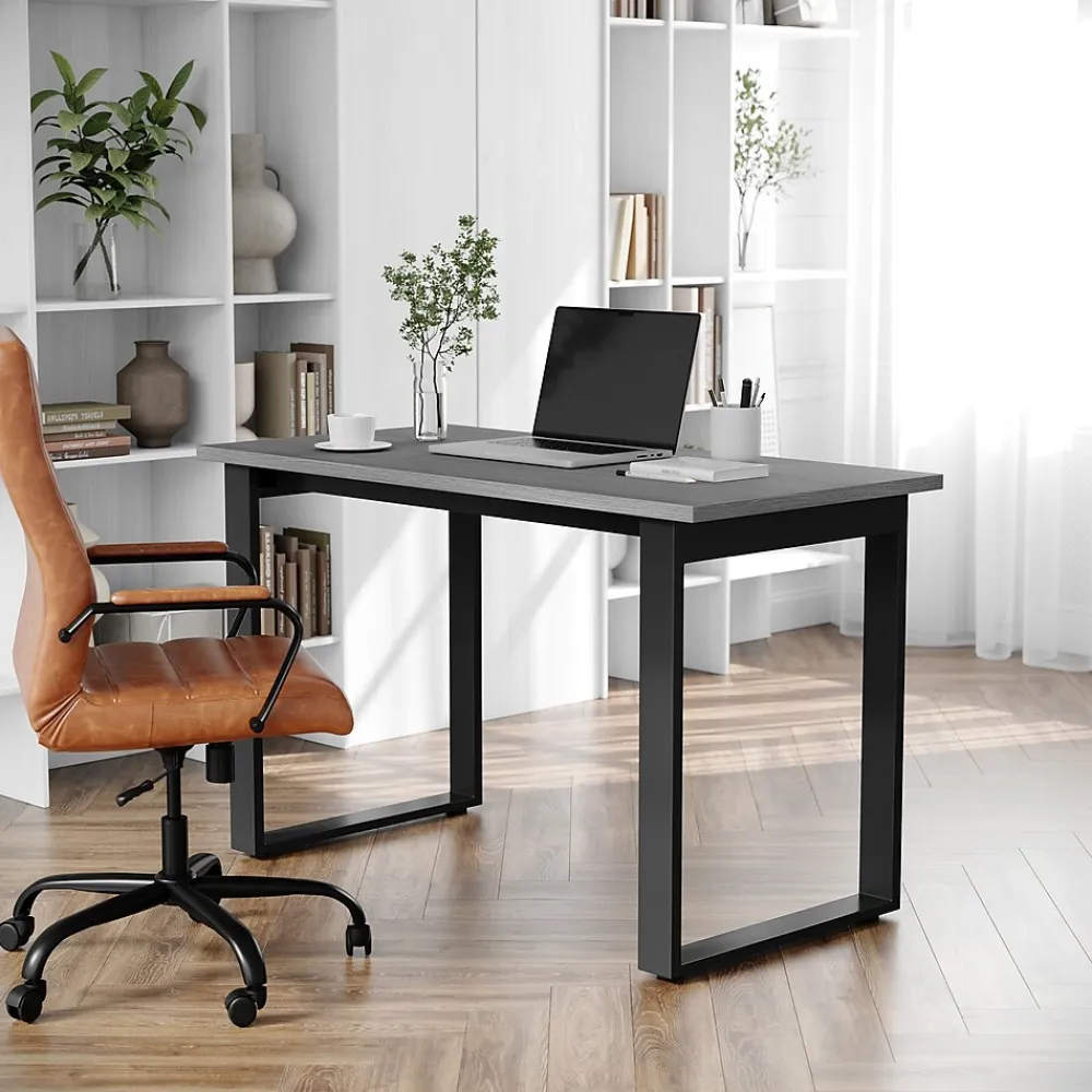 Conference Room Tables*Flash Furniture Redmond 48"W x 24"D Conference Table, Laminate, Gray Oak (MTM4824LTGRYUBF)