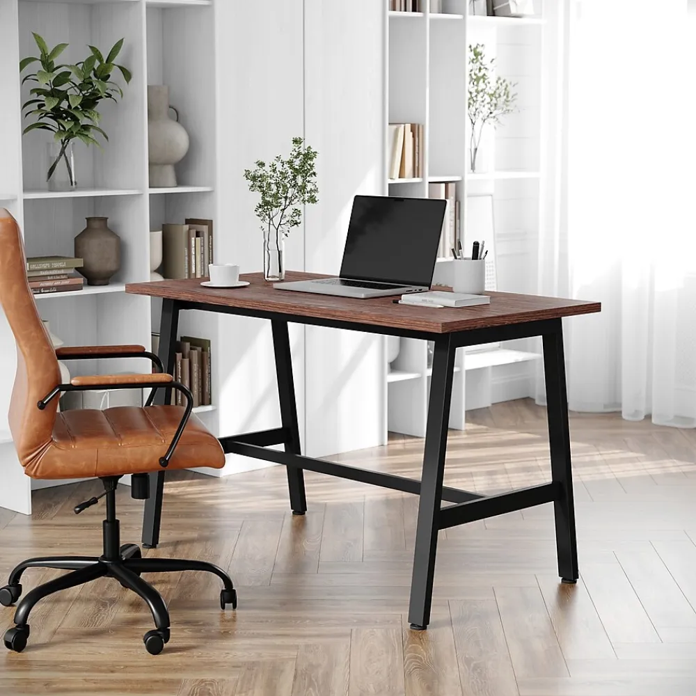 Conference Room Tables*Flash Furniture Redmond 48"W x 24"D Conference Table, Laminate, Walnut (MTM4824WLTABF)