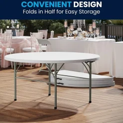 Folding Tables*Flash Furniture Scarborough Folding Table, 60.5