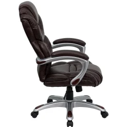 Office Chairs*Flash Furniture Stella Ergonomic LeatherSoft Swivel High Back Executive Office Chair, Brown (GO901BN)