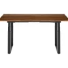Standing Desks*FlexiSpot E7Q 72"W Electric Adjustable Standing Desk, Black Walnut/Black (E7QB7230-BW)