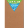 Bulletin*Flipside 12 1/2" x 26" Cork Panel, 2/Bundle (FLP37012)