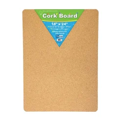Bulletin*Flipside Cork Bulletin Board, 2' x 1.5', 5/Carton (10086)