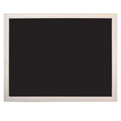 Dry Erase*Flipside Dry-Erase Blackboard, Wood Frame, 24" x 36" (17930)