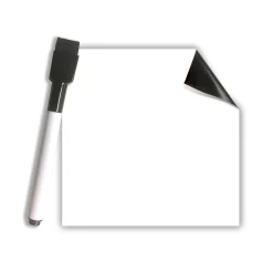 Dry Erase*Flipside Dry-Erase Sticky Note, 4" x 4", Dozen (91144)