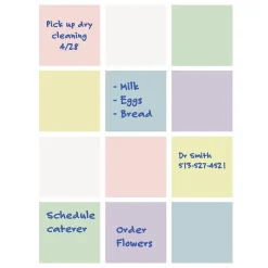 Dry Erase*Flipside Dry-Erase Sticky Notes, 3