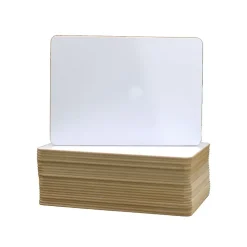 Dry Erase*Flipside Dry-Erase Whiteboard, 0.5' x 0.5', 24/Pack (45656)