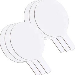 Dry Erase*Flipside Products Oval Dry Erase Answer Paddles, 7" x 12", Pack of 6 (FLP10032-6)