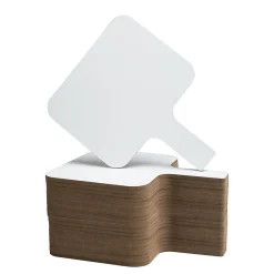 Dry Erase*Flipside Rectangular Dry-Erase Writing Paddle, 24/Set (10040)