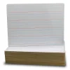 Dry Erase*Flipside Ruled Double-Sided Dry-Erase Whiteboard, 9" x 12", 24/Pack (FLP12034)