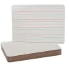 Dry Erase*Flipside Ruled Double-Sided Dry-Erase Whiteboard, 9" x 12" (FLP10134)