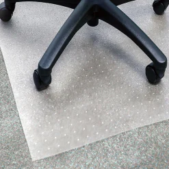 Chair Mats*Floortex Advantagemat Carpet Chair Mat, 48" x 118", Designed for Low-Pile Carpet, Clear PVC (FR1130025EV)