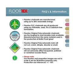 Chair Mats*Floortex Advantagemat Carpet Chair Mat, 30