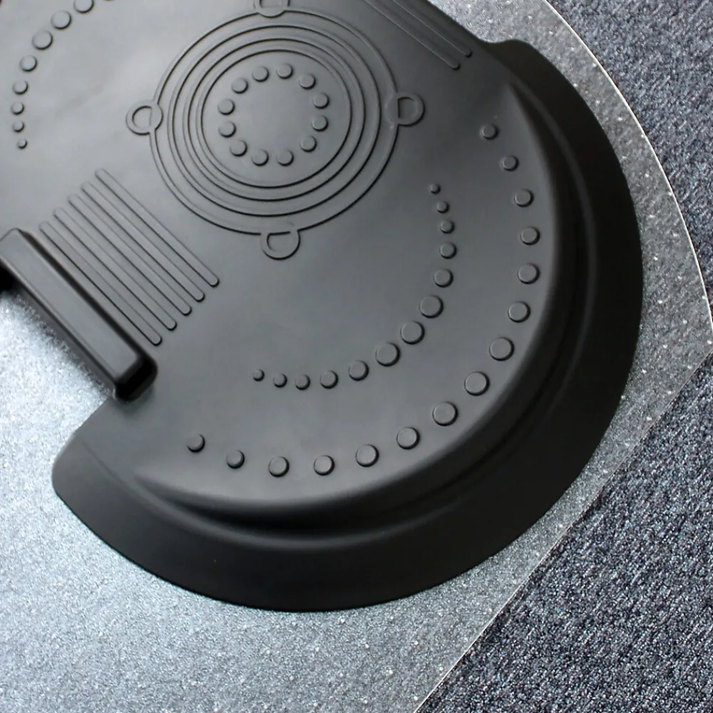 Chair Mats*Floortex AFS-TEX 'Sit to Stand' 38" x 62" Rectangular Chair Mat for Carpets with Anti-Fatigue Mat, Polycarbonate (FCA11S)