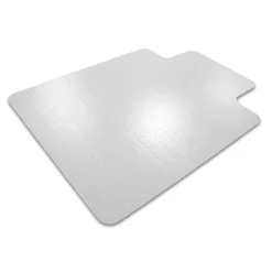 Chair Mats*Floortex Computex Advantagemat Carpet Chair Mat with Lip, 36" x 48", Designed for Medium-Pile Carpet, Clear PVC (319226LV)