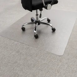 Chair Mats*Floortex Evolutionmat Carpet Chair Mat, 48" x 51", Designed for Standard-Pile Carpet, Clear Enhanced Polymer (ECO114851EP)