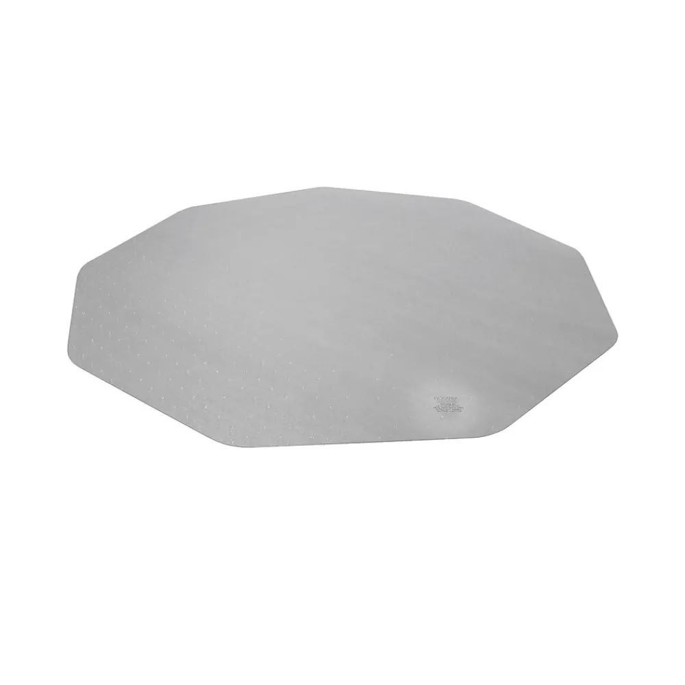 Chair Mats*Floortex 9Mat Carpet Gaming Chair Mat, 38" x 39", Designed for Low/Medium-Pile Carpet, Clear Polycarbonate (FC111001009R)