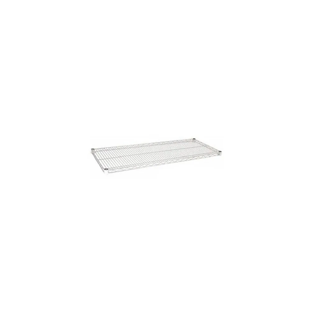 Shelving*Focus Foodservice Chrome Plated Wire Shelf, 14" x 48" (FF1448C)