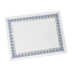 Awards & Certificates*Gartner Studios Certificates, 8.5" x 11", White/Blue/Silver, 15/Pack (36005-S)