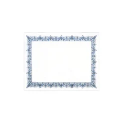 Awards & Certificates*Geographics Achievement Certificates, 8.5" x 11", Blue/White, 25/Pack (GEO39087)