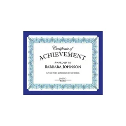 Awards & Certificates*Geographics Certificate Holders, 9.5" x 12", Navy, 10/Pack (47835)