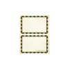 Awards & Certificates*Geographics 2-UP Crown Gold Mini Certificates, 8.5" x 11", Gold, 30/Pack (48767)