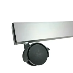 Bulletin*Ghent 4' H x 6' W Reversible Cork Bulletin Board/Whiteboard with Aluminum Frame (ARMK46)