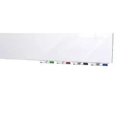 Dry Erase*Ghent Aria Grid Glass Dry-Erase Whiteboard, 4'H x 6'W (GRPARIASN21G-46)