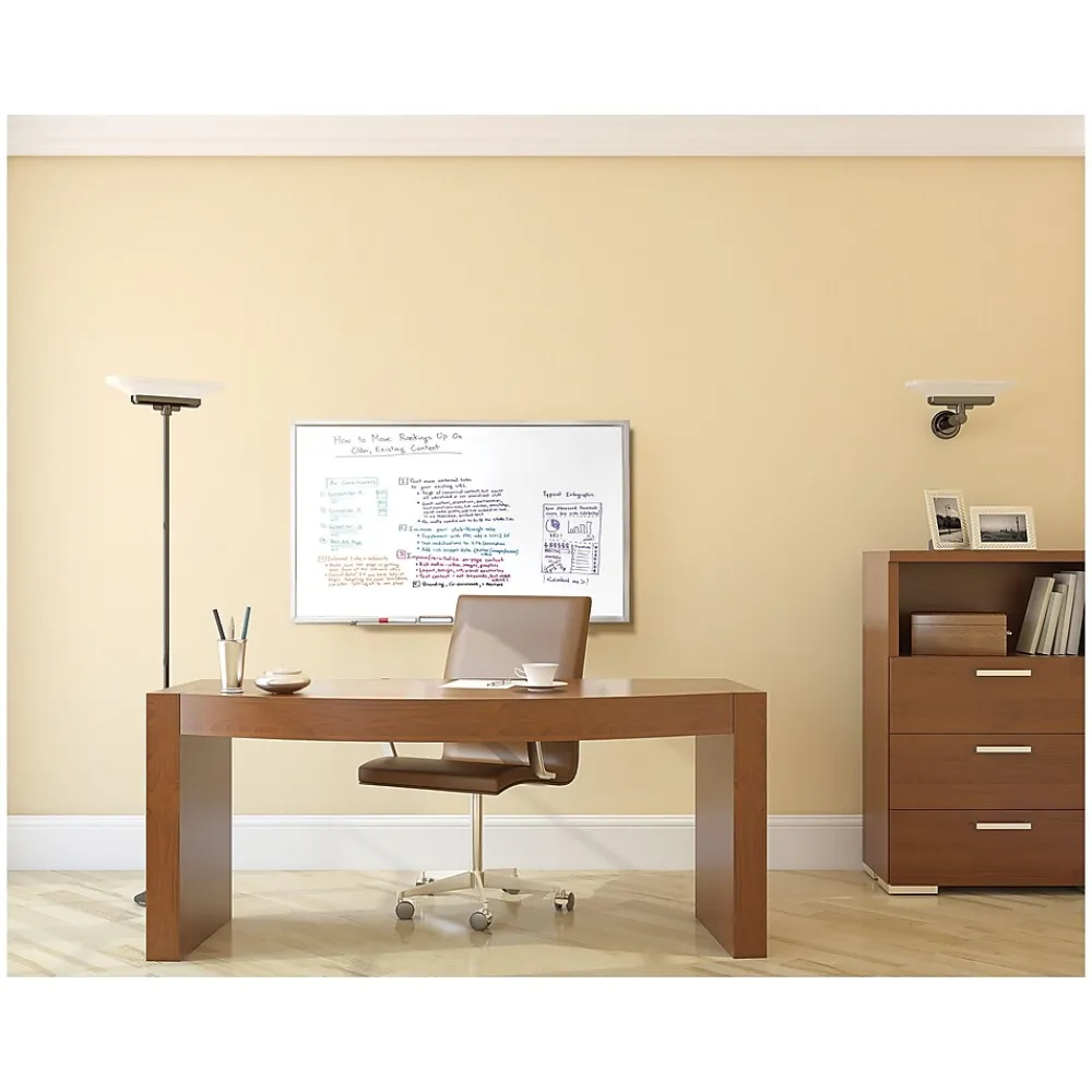Dry Erase*Ghent M2 Series Laminate Dry-Erase Whiteboard, Aluminum Frame, 4' x 3' (M2-34-1)