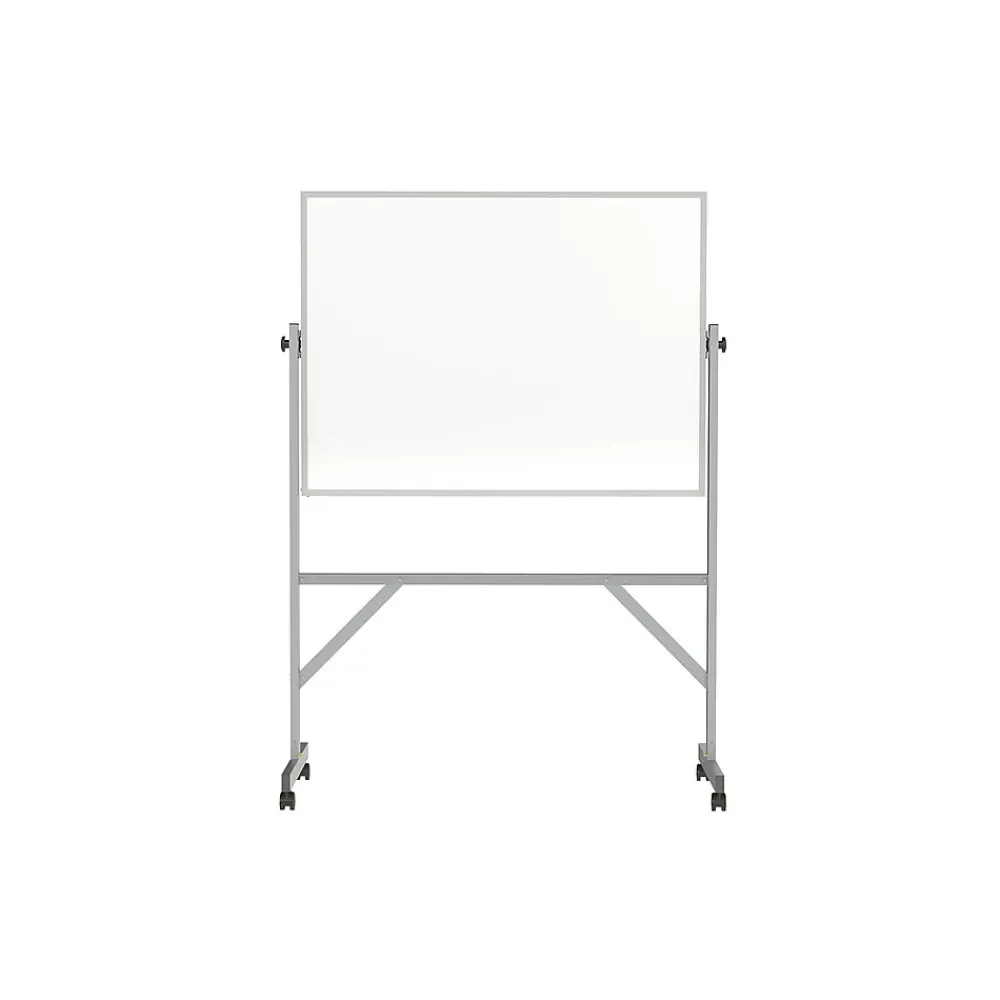Dry Erase*Ghent Melamine Dry-Erase Whiteboard, Aluminum Frame, 4' x 3' (ARMM34)