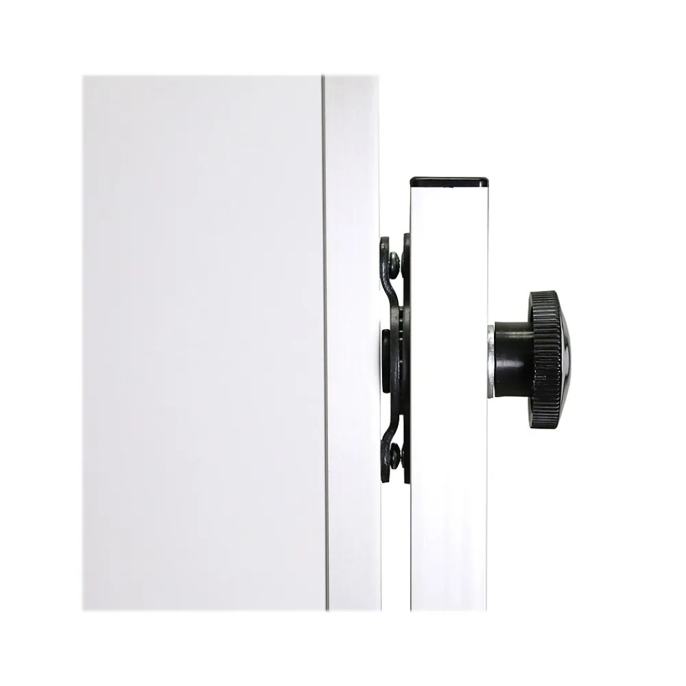 Dry Erase*Ghent Porcelain Mobile Dry-Erase Whiteboard, Aluminum Frame, 8' x 4' (ARM1M148)