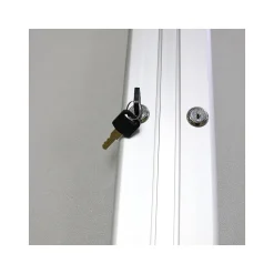 Bulletin*Ghent Vinyl Enclosed Bulletin Board, Satin Frame, 3'H x 4'W (PA23648VX-193)