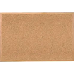 Bulletin*Ghent Wood Frame Cork Bulletin Board, 18" x 24" (GH-14181)