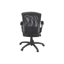 Office Chairs*Global Airflow Ergonomic Leather Swivel Manager Chair, Black (9339BK)