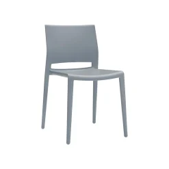 Folding & Stacking*Global Bakhita Polypropylene Banquet/Reception Chair, Char 4/Carton (6751CHA)