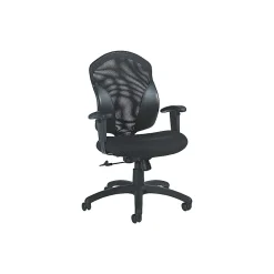 Office Chairs*Global Mesh Back Fabric Conference Chair, Black (19514550JN02)