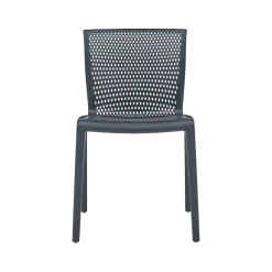 Folding & Stacking*Global Spyker Plastic Banquet/Reception Chair, Char (6791CHA)
