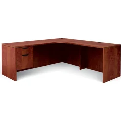 Office Desks*Global Superior Bundle 13 Workstation, Dark Cherry (TDOTG13-ADC)