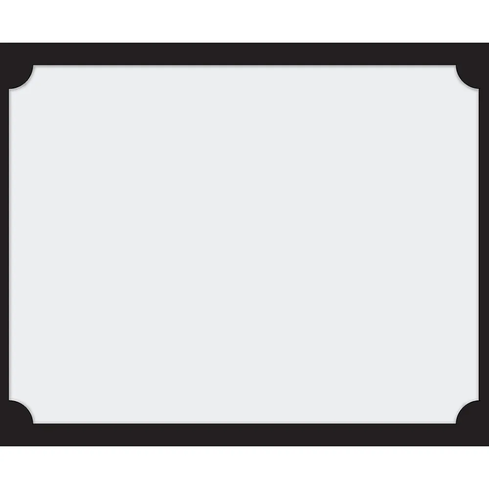 Awards & Certificates*Great Papers Certificate Certificate Holders, 9.38" x 12", Black, 10/Pack (2019013)