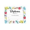Awards & Certificates*Great Papers Grade School Diploma Graduation Certificates, 8.5" x 11", Multicolor, 15/Pack (2020002)