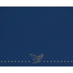 Awards & Certificates*Great Papers Patriotic Certificate Holders, 9.34" x 12", Blue/Gold, 5/Pack (2017045)
