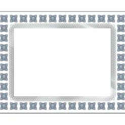 Awards & Certificates*Great Papers Silver Scholar Certificates, 8.5" x 11", Silver and White 15/Count (2015074)