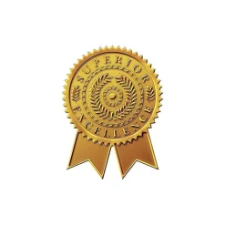 Awards & Certificates*Great Papers ! Star Burst Certificate Seals, 2" x 1", Gold, 48/Pack (903418)