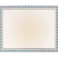Awards & Certificates*Great Papers Westminster Certificates, 8.5" x 11", Blue Foil, 15/Pack (963024)