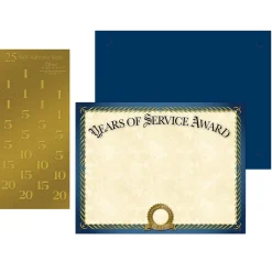 Awards & Certificates*Great Papers Years of Service Certificates, 8.5" x 11", 20/Pack (2015113KIT)